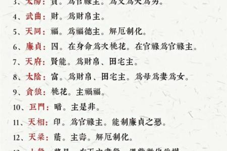 紫微斗数与八字