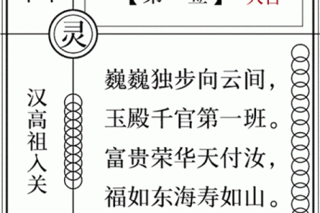 关帝灵签签解签43