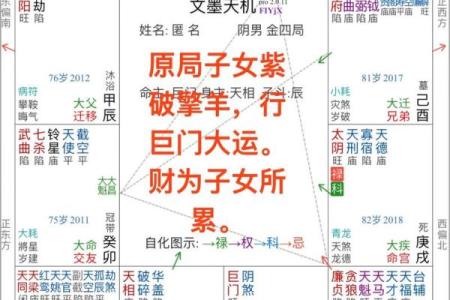 紫微斗数之论断流运法则