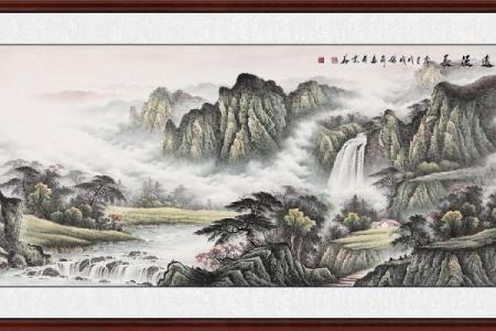 客厅中的山水画应当避免这些风水禁忌