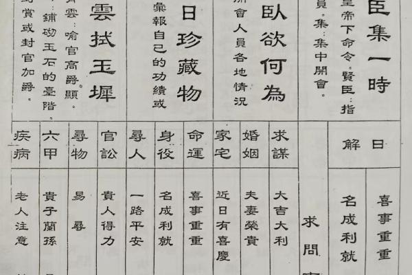 灵签老版本