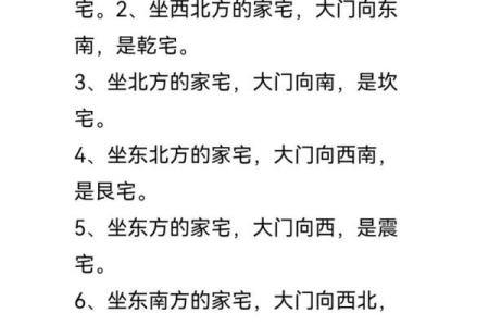 自制房子风水大门方位图解
