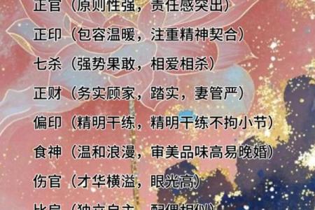 八字吉凶十神用法,克我者为官杀