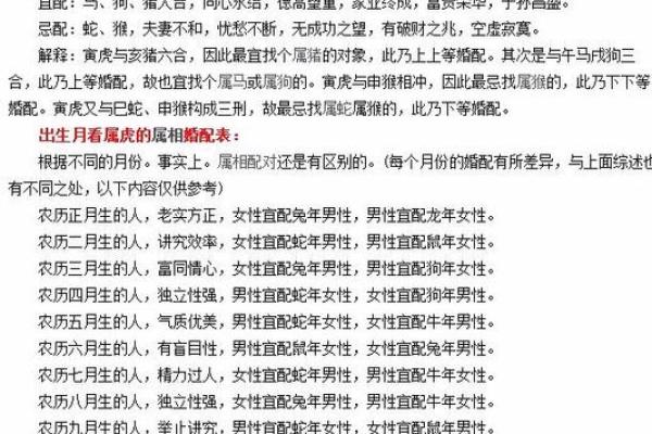 八字婚配属相查询