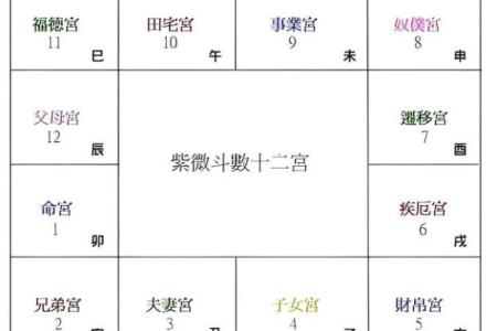 紫薇斗数地盘时辰