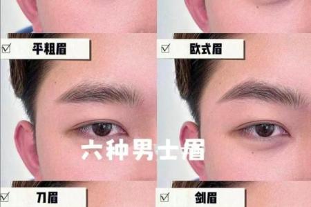 男人眉毛看相算命