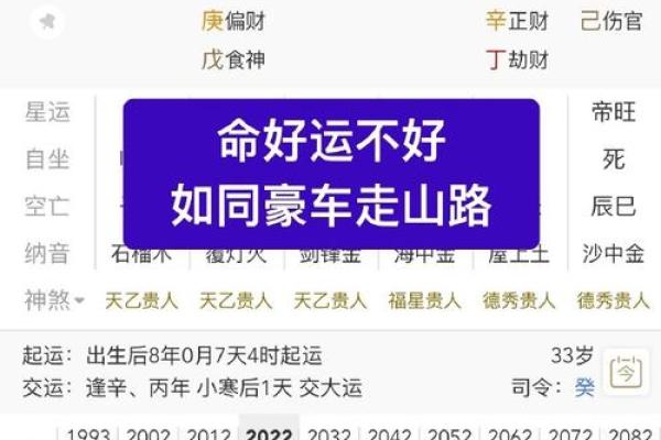 交运八字