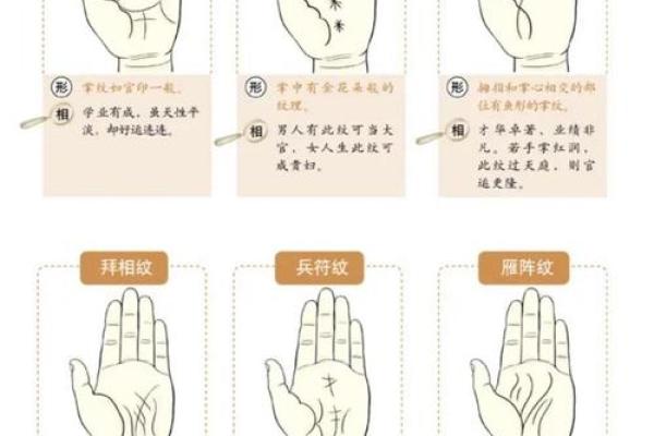 手上胎记算命图解