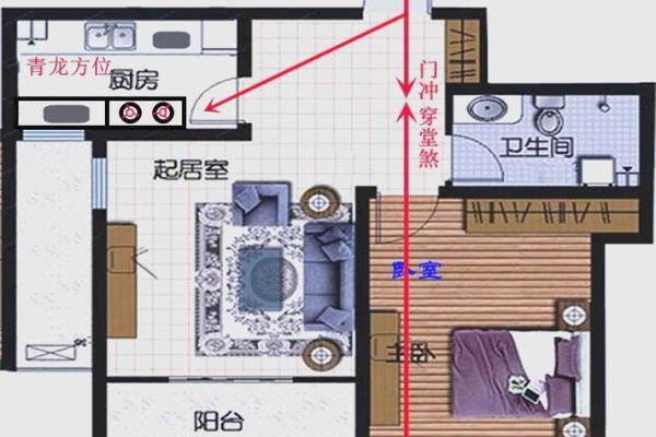 入户门向南的房子风水