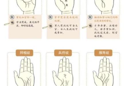 手上胎记算命图解