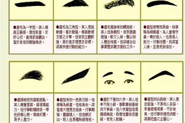 眉毛算命
