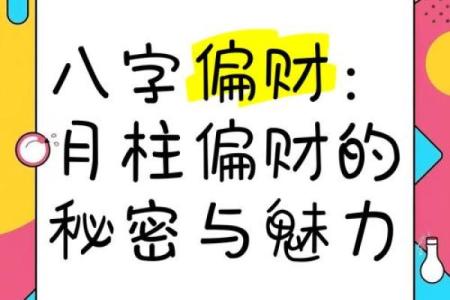 偏财八字图解大全大气清新