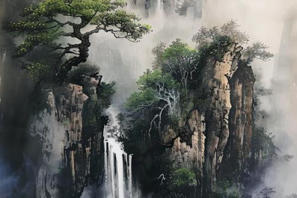 门口有瀑布风水