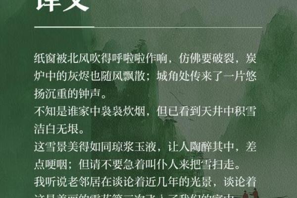 杂谈｜雪舞时节谈寂美，东方八字美学说尽美的奥妙