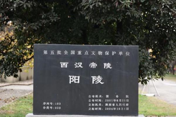 阳陵风水，有罗盘石的景帝墓地