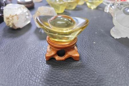 风水水晶元宝水晶能量作用