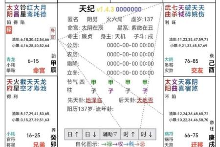 紫微斗数之阴阳五行