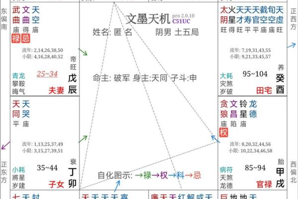 紫薇斗数流年看考试
