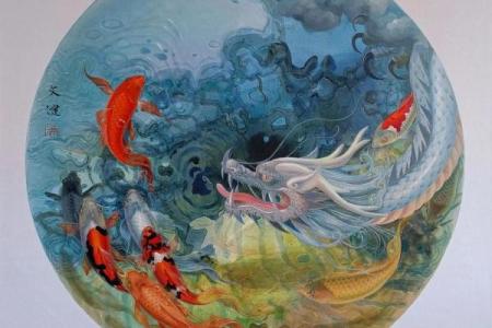 挂龙画的风水