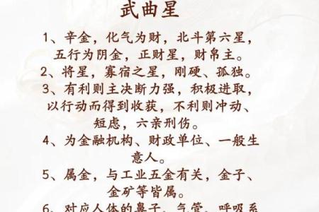 紫薇斗数命宫天魁星