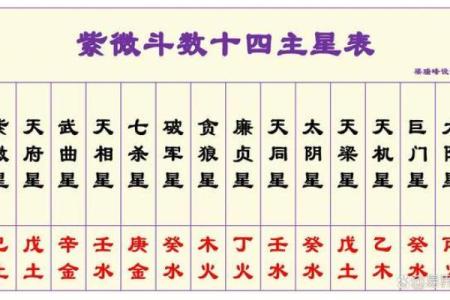 紫薇斗数安非主星