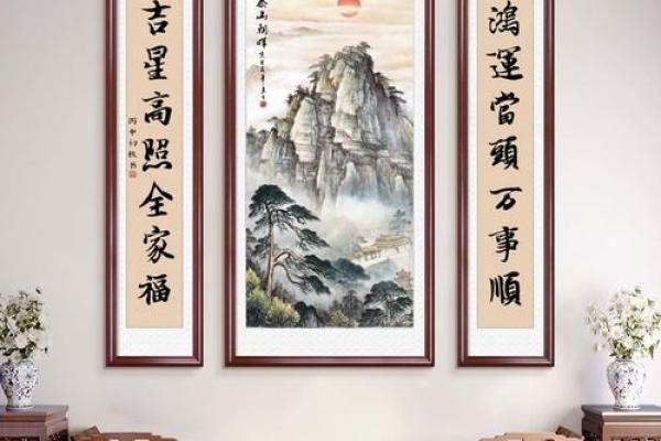 风水上吉星高照全家福下联