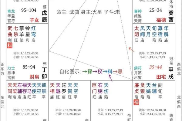 紫薇斗数看配偶迁移宫
