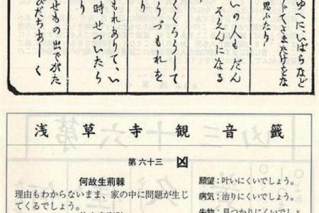 观音灵签第十三和解