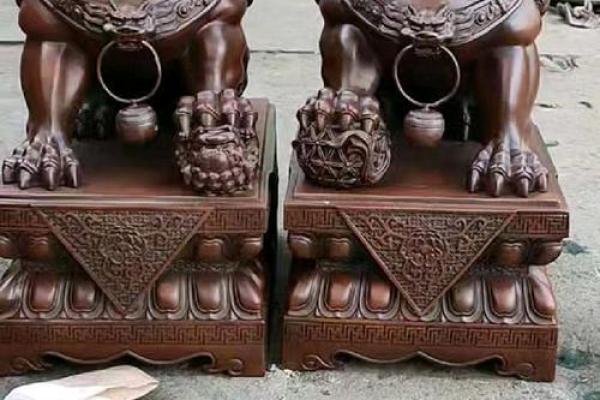 雌雄风水铜狮子怎么样分公母