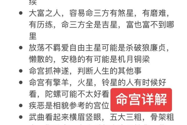 紫薇斗数实例解说