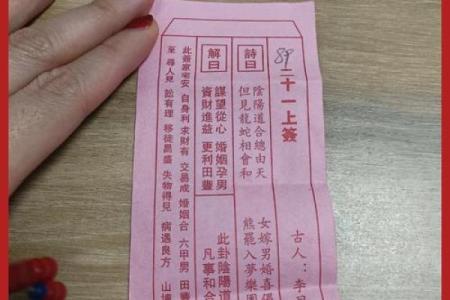 龙母灵签解释全解