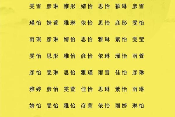 人名八字