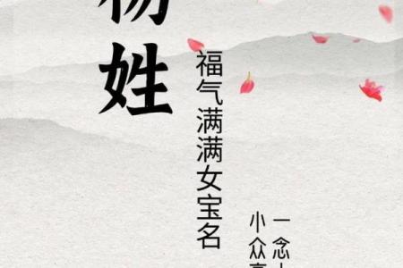 起名杨姓女孩名字大全,八字看下半年运势