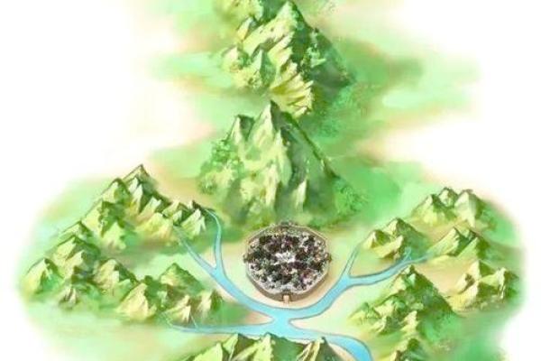 三大好处，背山面水的风水，格局