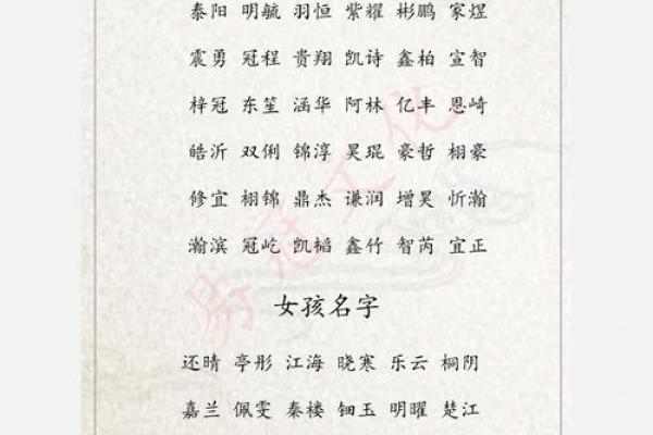 适合女孩的名字大全-姓名学姓名