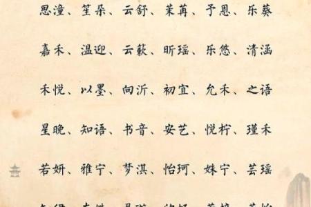 适合女孩的名字大全-姓名学姓名