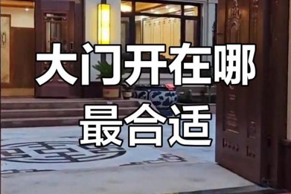 盖房子大门口风水