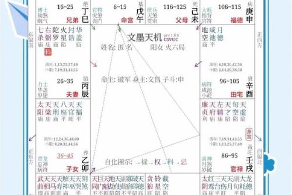 怎么看紫薇星盘的主星