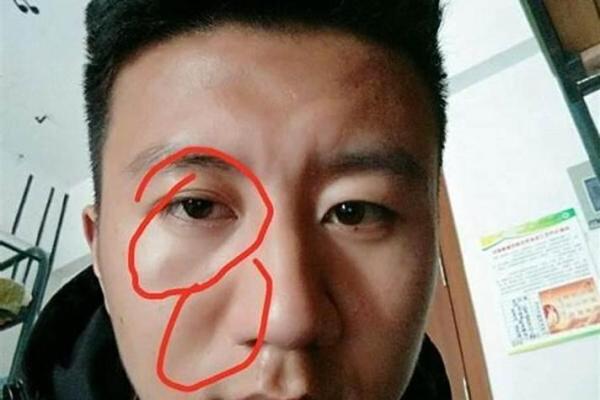 八字眉男生面相