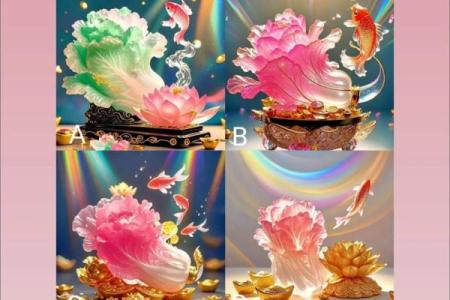 心理测试：第一眼你觉得哪个浪花最美？测你这一生的命运如何？