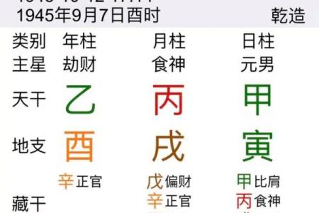 日柱辛卯的八字案例