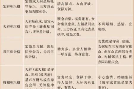 生辰八字紫薇星盘